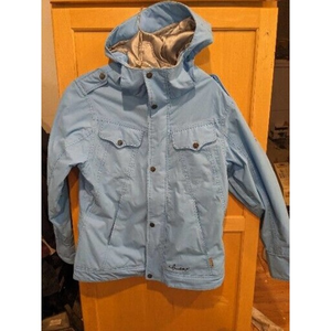 BURTON Snowboarding Womens Blue HELSINKI Western Ski Waterproof Jacket‎ Small